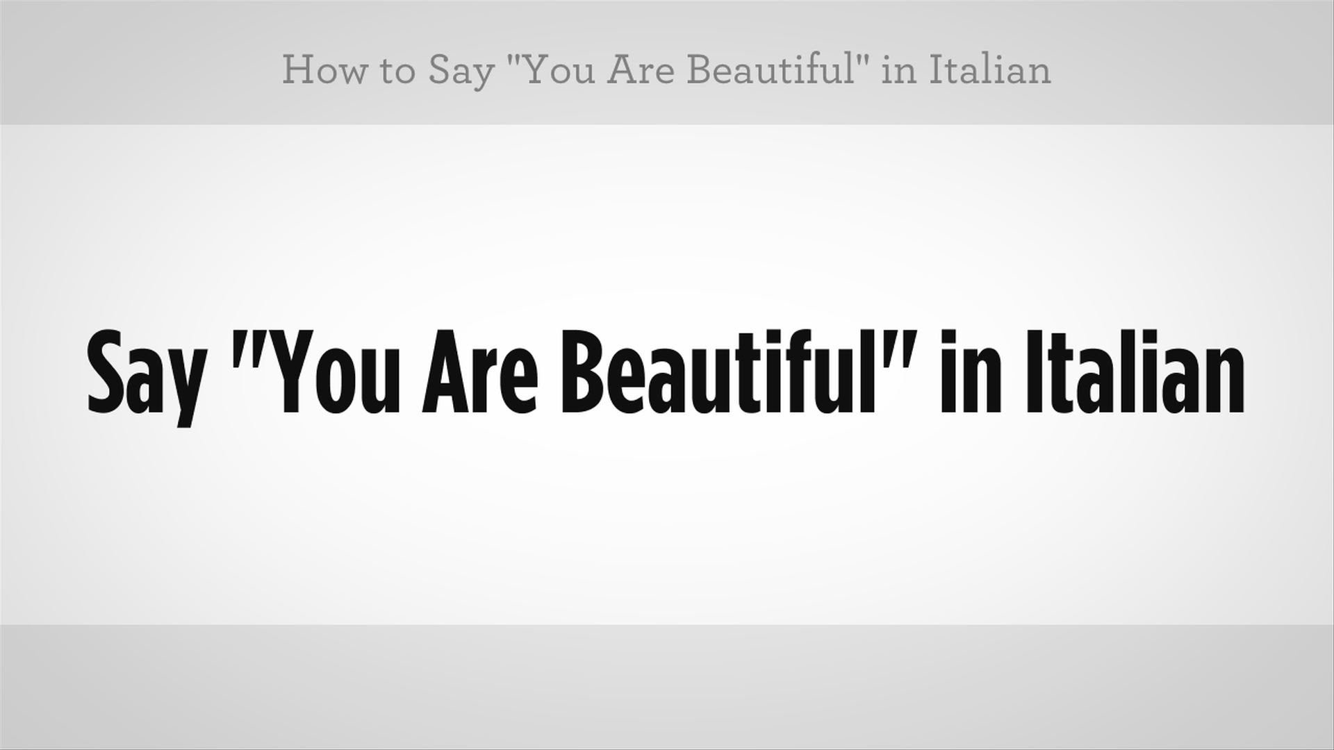 How To Say Fuck You In Italian 80