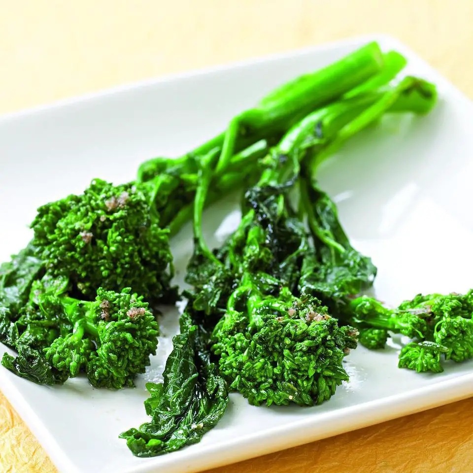 Broccoli Rabe or Rapini is a greencruciferous vegetable. 